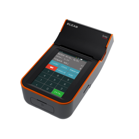 K10 hordozható online pénztárgép