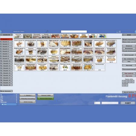 1-Számlázó és raktárkezelő szoftver/2-Éttermi rendszer